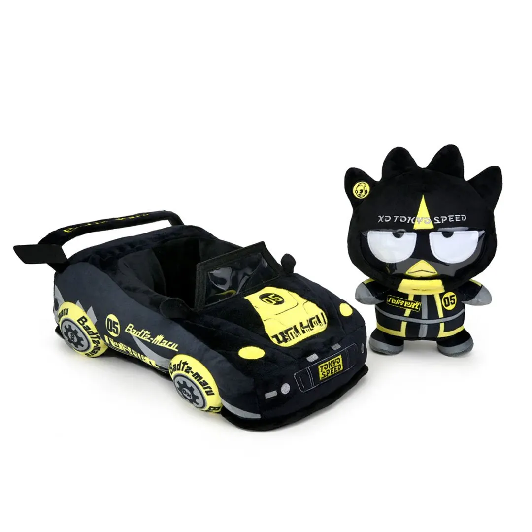 Kidrobot Sanrio 13" Hello Kitty and Friends Badtz-Maru Tokyo Speed Racer Plush Toy