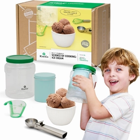 KiwiCo - Science of Cooking: Ice Cream, Learning Cooking Through Chemistry Project, Ages 5 