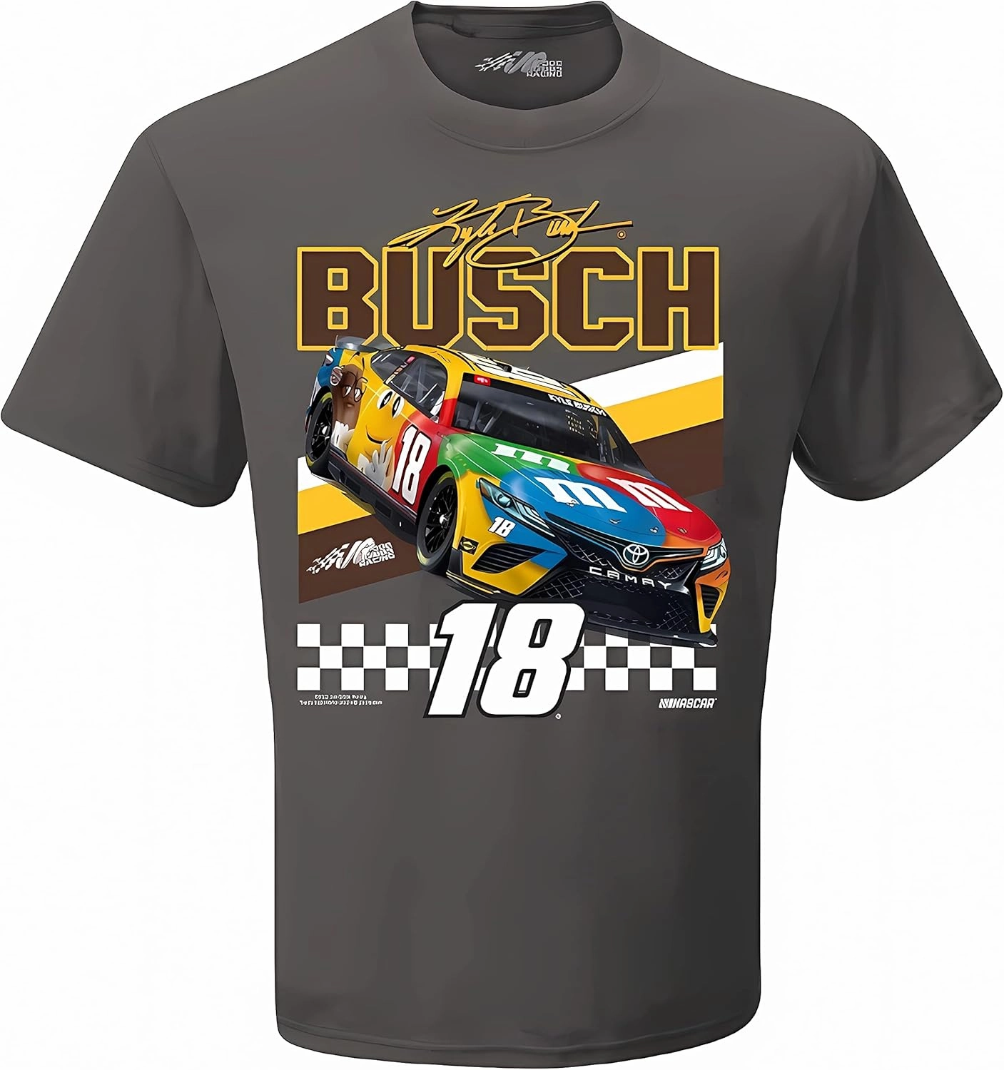 Kyle Busch #18 Front Runner Men's T-Shirt