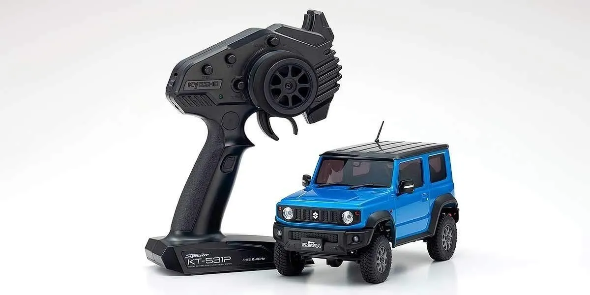 Kyosho 1/28 Mini-Z 4 Wheel Drive Jimny Sierra RTR Blue KYO32523MB Cars Electric Kit Other
