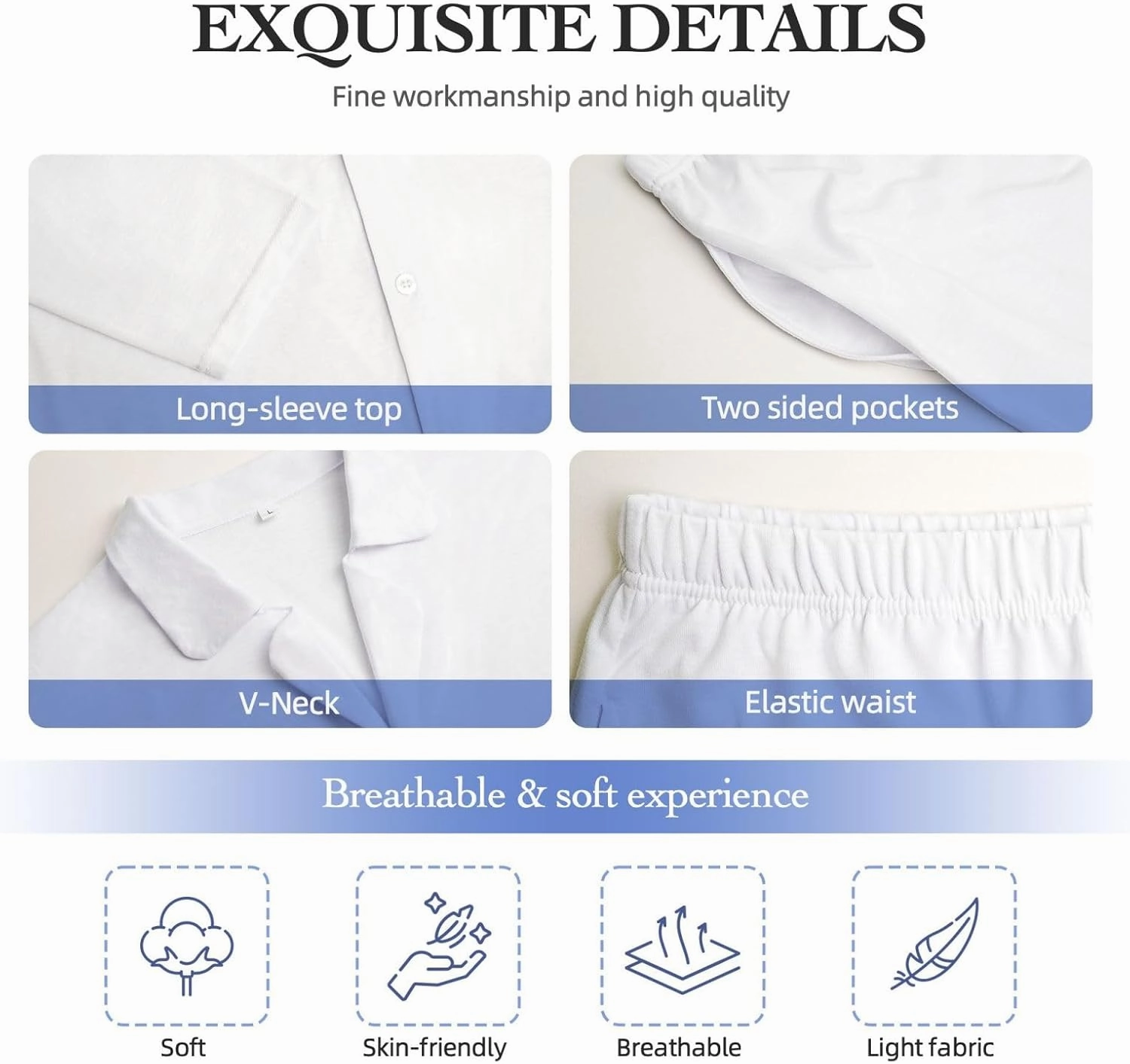 Ladybug Pajamas Long Sleeve Pajama Set Male Pj Sets Button Down Top Elastic Bottoms Breathable Loungewear Sleepwear