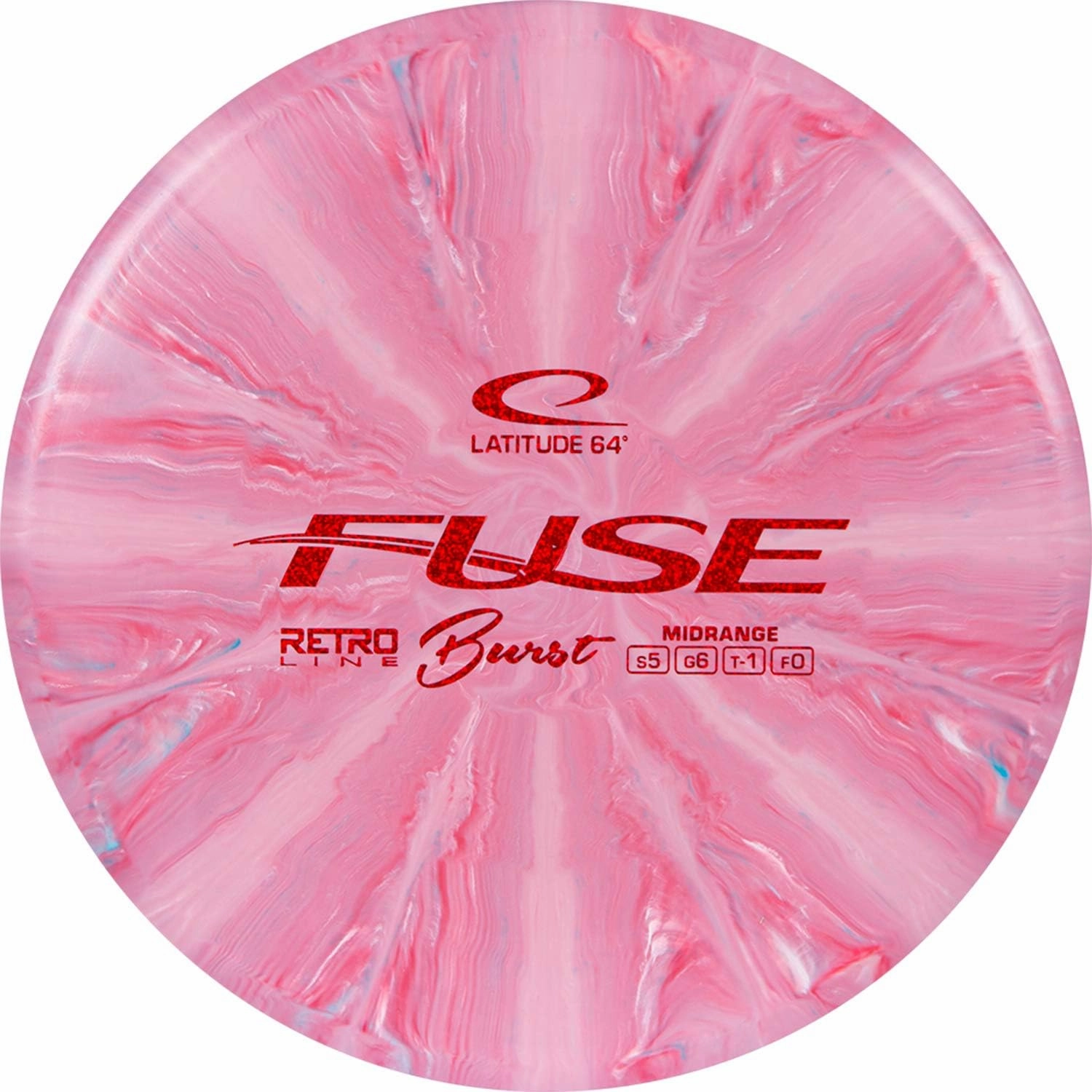 Latitude 64 Retro Burst Disc Golf Starter Set | Perfect Disc Golf Set for New to Intermediate Players | Includes Bonus Mini Marker | Grippy Base Plastic | Colors May Vary