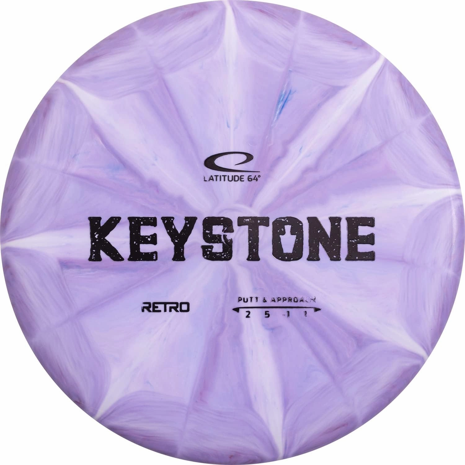 Latitude 64 Retro Burst Disc Golf Starter Set | Perfect Disc Golf Set for New to Intermediate Players | Includes Bonus Mini Marker | Grippy Base Plastic | Colors May Vary