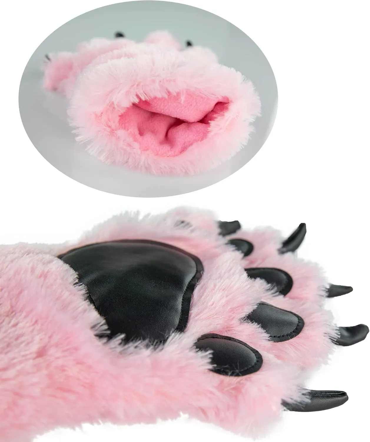 Lazy One Animal Paw Mittens for Adults and Kids