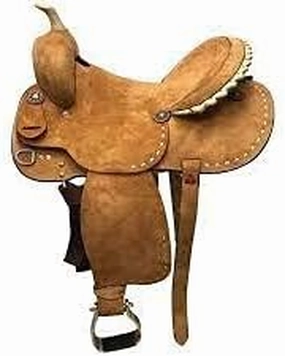 Leather Barrel Racing Western Horse Saddle Handmade Premium Horseback Comfort Riding Trail Equestrian Tooled Carved Horse Sdadles for Horse Riding Size: 10"-18" inches Seat, MOB265