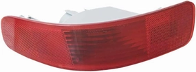 Left Rear Bumper Reflector Light Lamp For Mitsubishi Outlander 2007-2012 w/Bulbs 8352A005, 8355A004