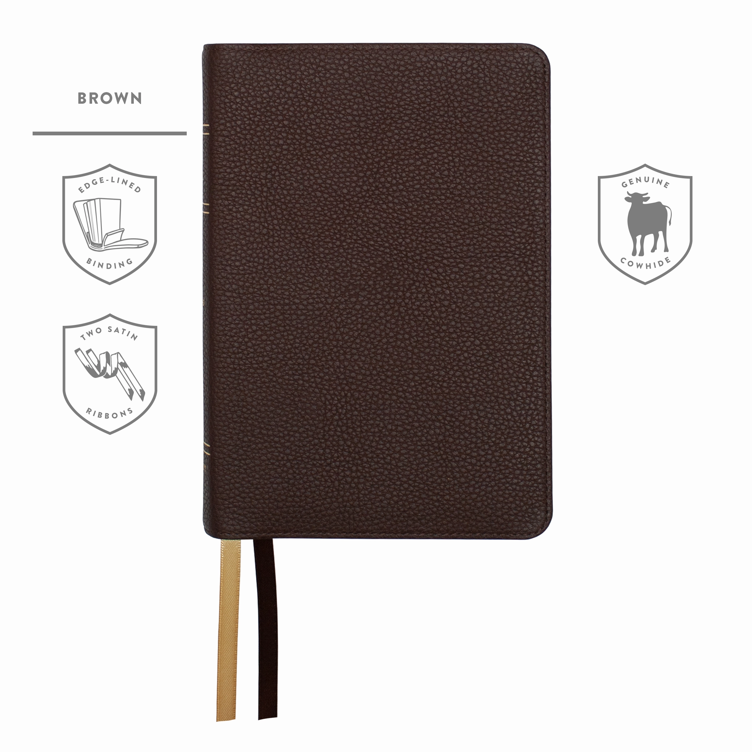 Legacy Standard Bible, Compact Edition - Edge-Lined Cowhide