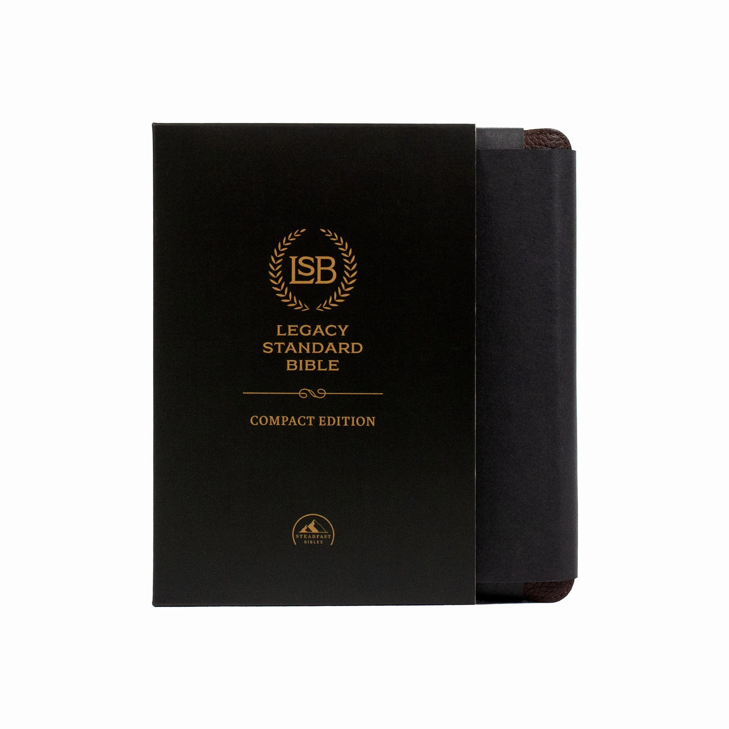 Legacy Standard Bible, Compact Edition - Edge-Lined Cowhide