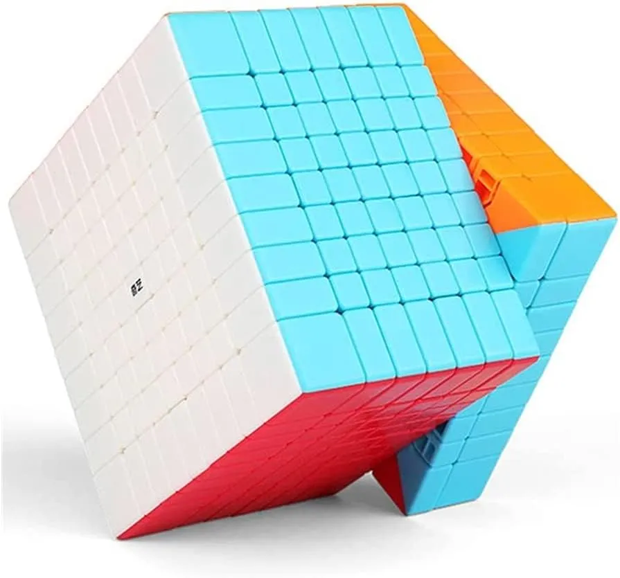 LiangCuber QY Speed Cube 9x9 Stickerless 75MM 9x9x9 Puzzle Cube Magic(2021 Version)