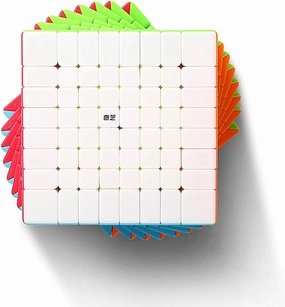 LiangCuber 8x8 Speed Cube Stickerless 70MM QY 8x8x8 Puzzle Cube Magic(2021 Version)