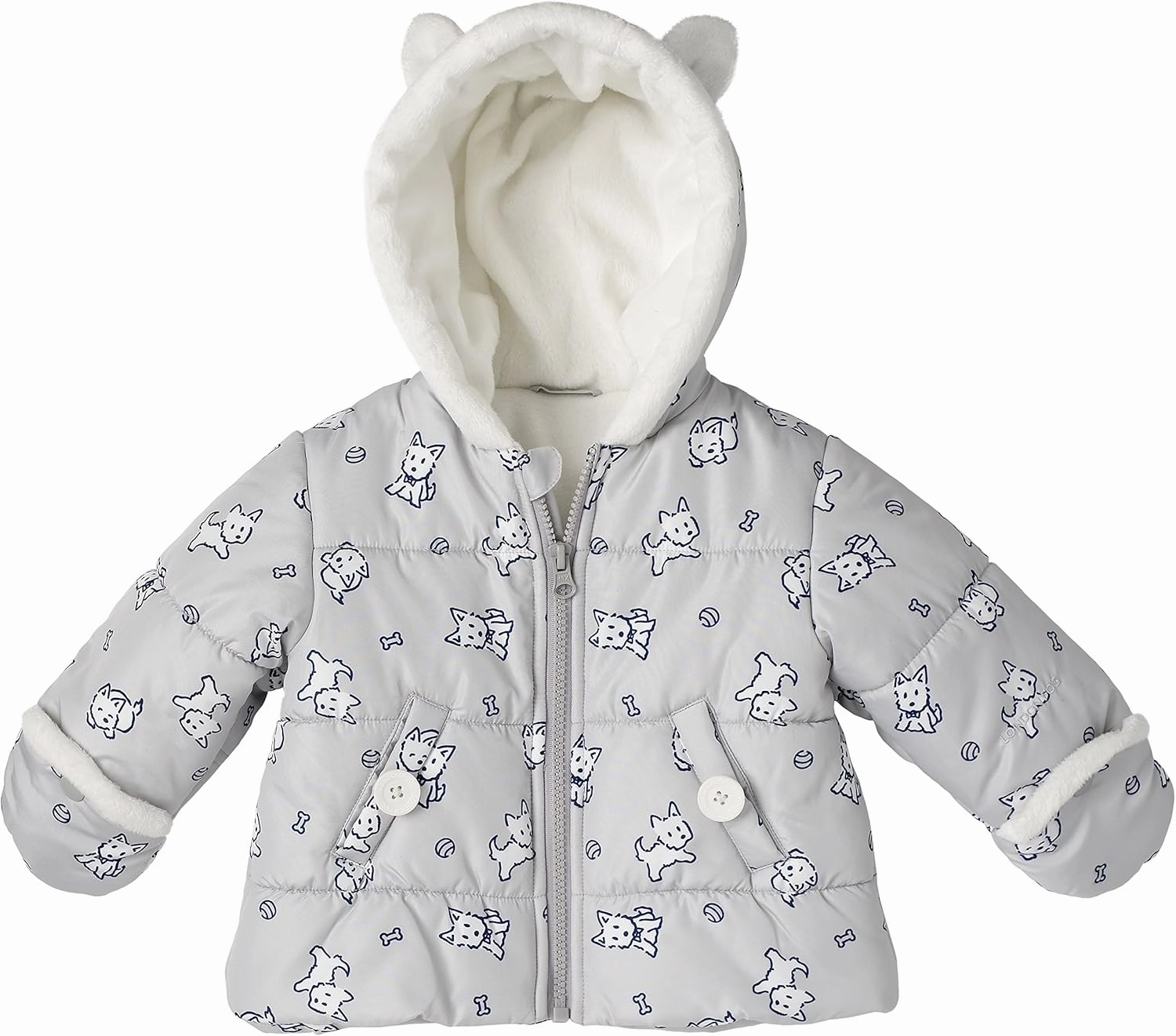 LONDON FOG Newborn Infant Baby Girl Boy Puffer Carbag Pram Bag Snowsuit Bunting