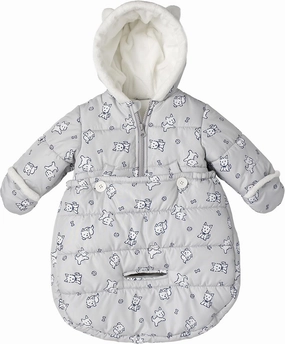 LONDON FOG Newborn Infant Baby Girl Boy Puffer Carbag Pram Bag Snowsuit Bunting