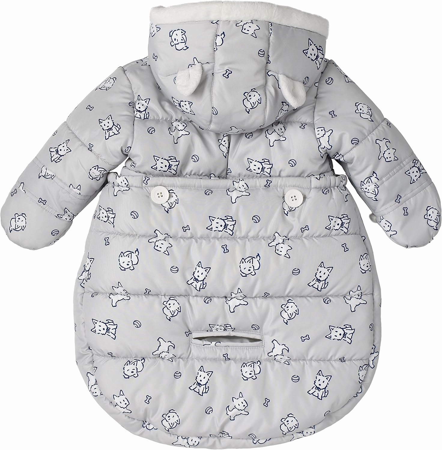 LONDON FOG Newborn Infant Baby Girl Boy Puffer Carbag Pram Bag Snowsuit Bunting
