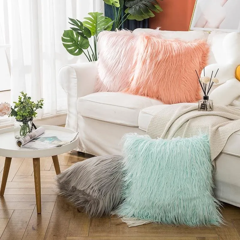 Luxury Shaggy Fluffy Soft Cushion Covers