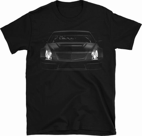 Luxury Car CTSV Caddy Iconic Headlights Glow On T-Shirt