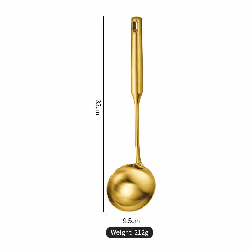 Luxury Stainless Steel Kitchen Gadgets Tools With Holder