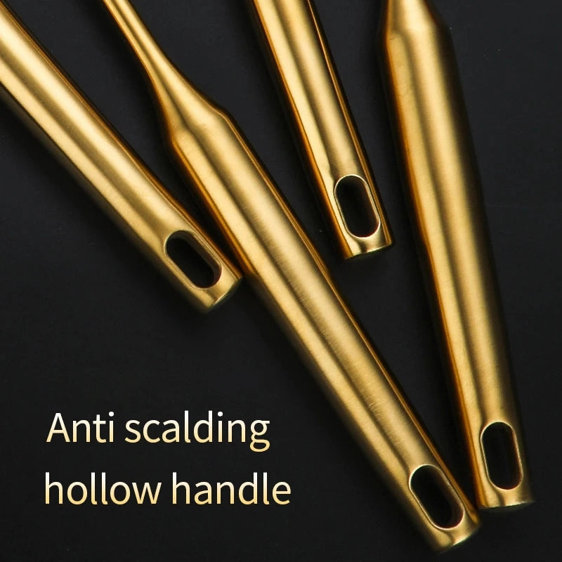 Luxury Stainless Steel Kitchen Gadgets Tools With Holder