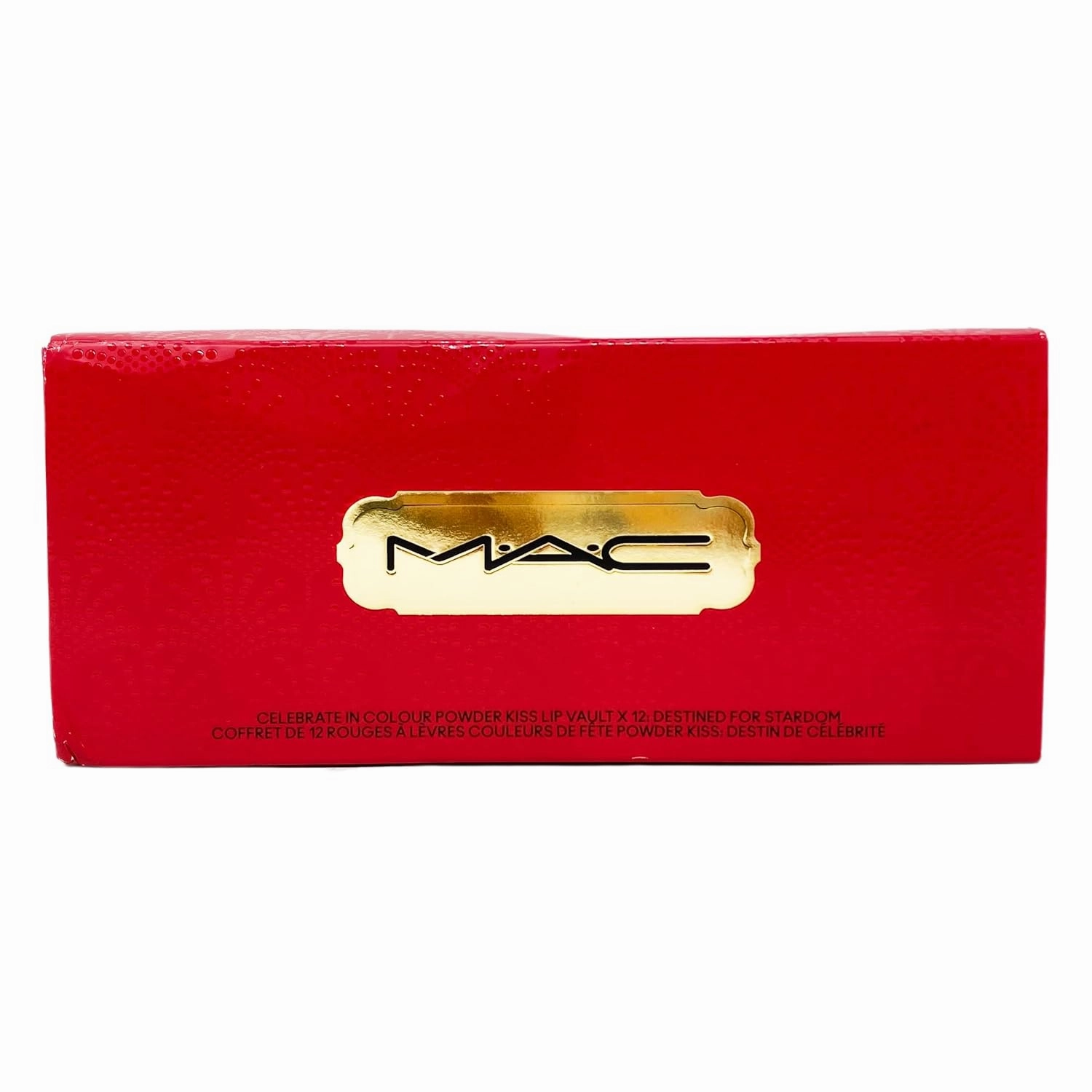 MAC Holiday 2022 Collection Celebrate in Colour Powder Kiss Lip Vault x 12: Destined For Stardom