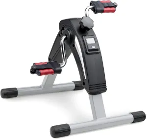 Marcy Portable Mini Magnetic Cardio Cycle Under Desk Bike Pedal Exerciser for Home Gym and Office NS-914