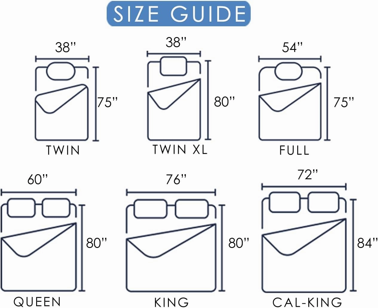 Marine Moon Mattress Topper Queen, Cooling Pillow Top Mattress Topper, Extra Thick Plush Mattress Pad Cover, Overfilled with 7D Down Alternative, Relief Back Pain, Soften Hard Mattress, 80'' x 60''