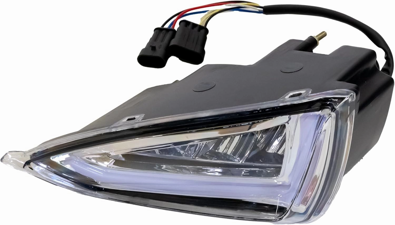 Massimo Headlight for MEV2X and MEV2XR Golf Cart - Driver's Side, Part Number 3117200-002