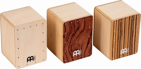 Meinl Percussion Mini Cajon Shaker Set Made in Europe-Baltic Birch Body, 2-Year Warranty, 3 Piece Mixed (SH50-SET)