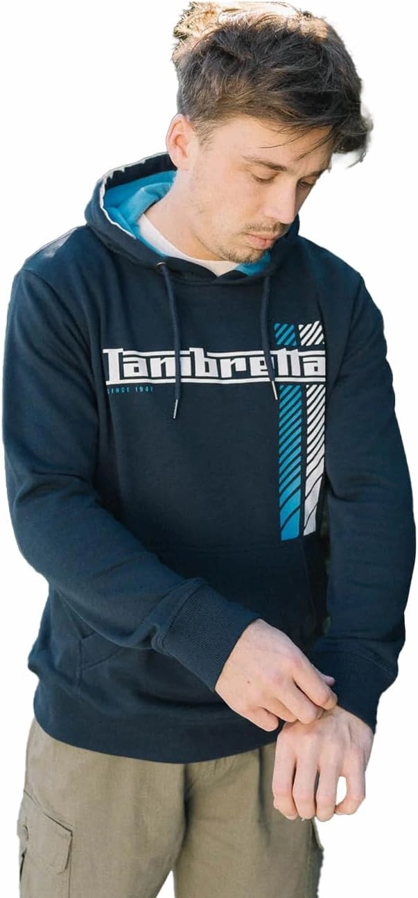 Mens SS25 Racing Stripe Hoodie
