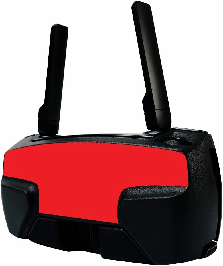 MightySkins Skin for DJI Mavic Mini Portable Drone Quadcopter - Solid Red | Protective, Durable, and Unique Vinyl Decal wrap Cover | Easy to Apply, Remove, and Change Styles | Made in The USA
