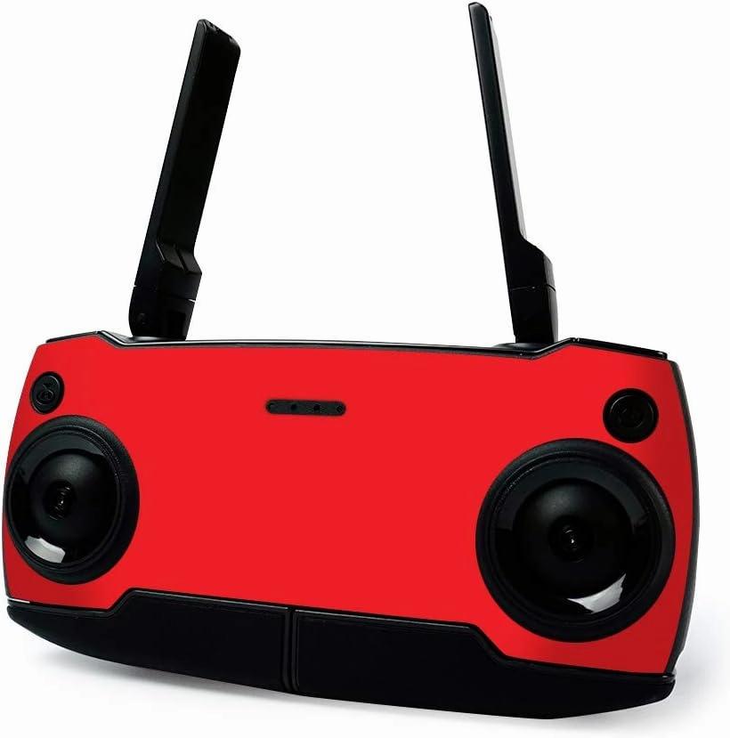 MightySkins Skin for DJI Mavic Mini Portable Drone Quadcopter - Solid Red | Protective, Durable, and Unique Vinyl Decal wrap Cover | Easy to Apply, Remove, and Change Styles | Made in The USA