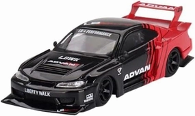Mini GT - 1999 Nissan Silvia (S15) LB-Super Silhouette ADVAN MGT00649