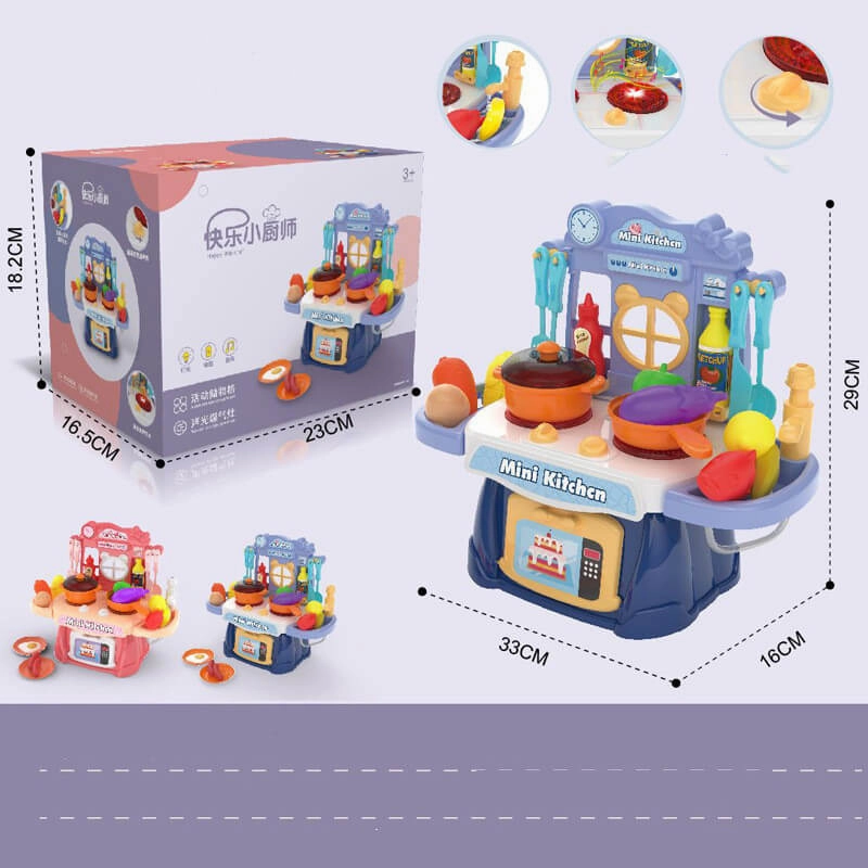 Mini Simulation Kitchen Playset