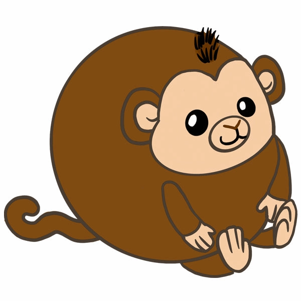 Mini Squishable Monkey