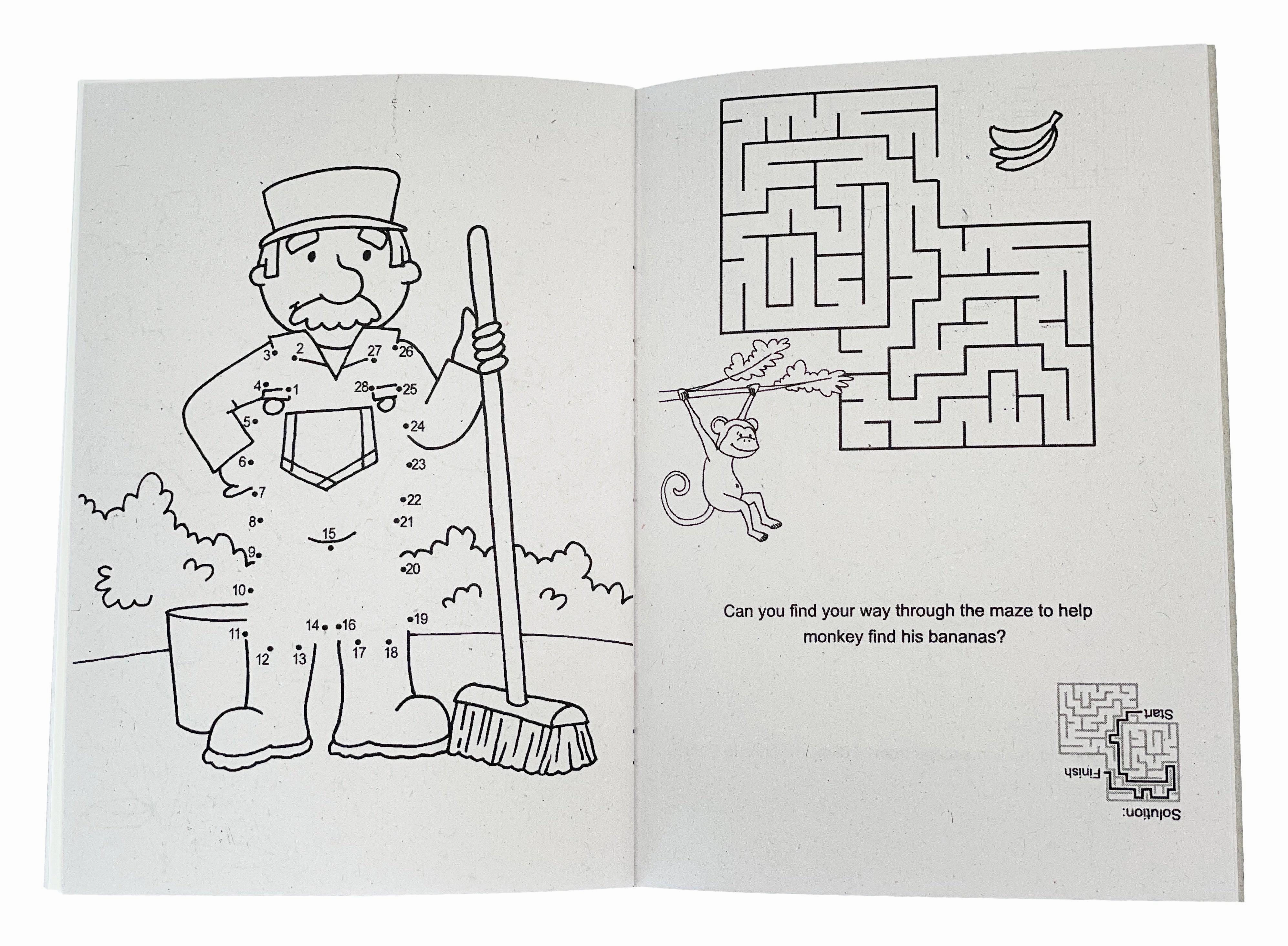 Mini Zoo Sticker Activity Books
