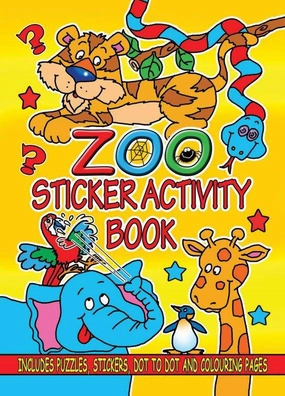Mini Zoo Sticker Activity Books