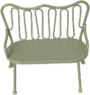 Miniature Chair Set for Dollhouse, BJD Furniture for Creative Play, Green
