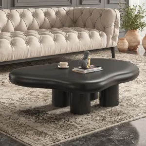 Modern Wood Coffee Table with Legs