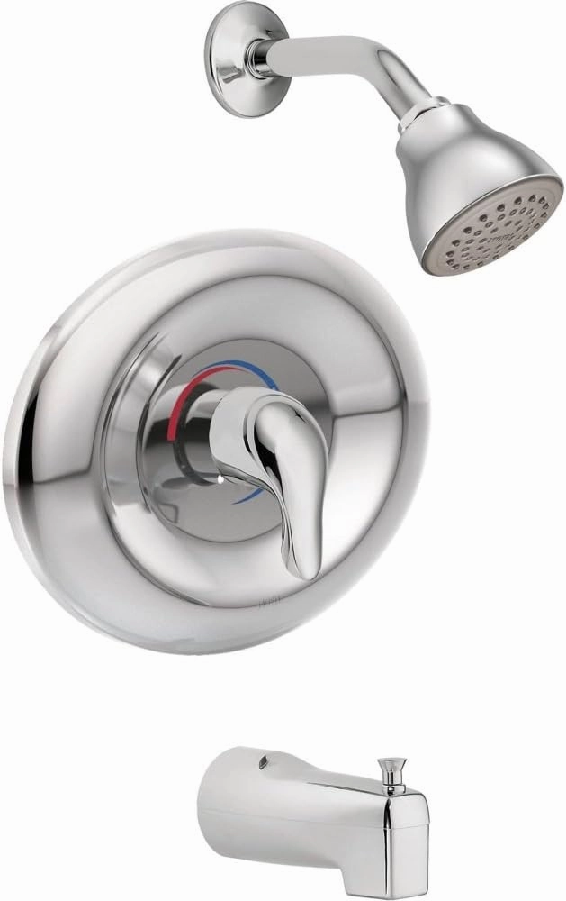 Moen TL2369EP Chateau Posi-Temp Eco-Performance Shower Trim Kit Valve Required, 1, Chrome