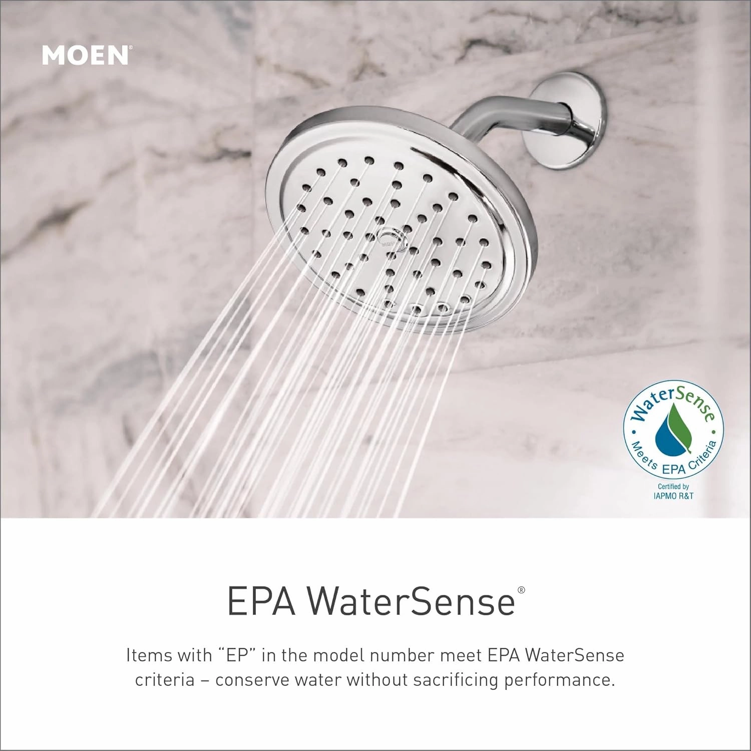 Moen TL2369EP Chateau Posi-Temp Eco-Performance Shower Trim Kit Valve Required, 1, Chrome