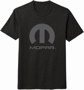Mopar Official Licensed Blackout Men's T-Shirt - Premium Cotton Tee for Dodge Jeep Chrysler Ram Enthusiasts