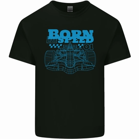 Motorsport Born to Speed Formula Racing Car Mens Light Cotton T-Shirt