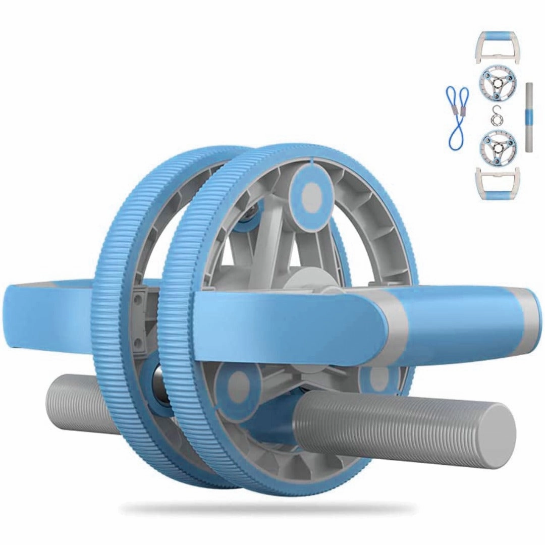 Multifunctional Abdominal Wheel Set | Compact Fitness Training Kit
