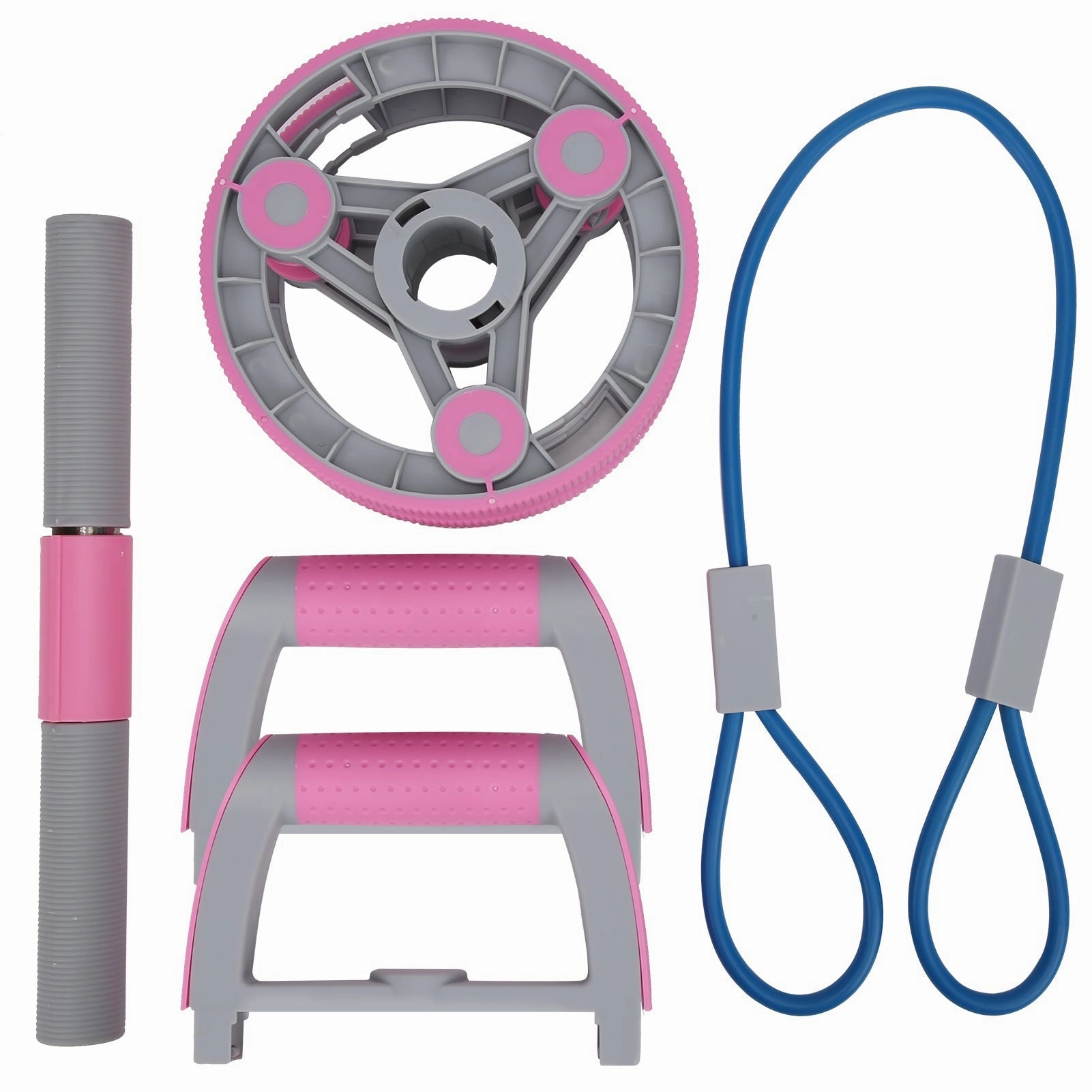 Multifunctional Abdominal Wheel Set | Compact Fitness Training Kit