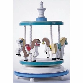 Musical Pony Carousel Toy Woodworking Plan