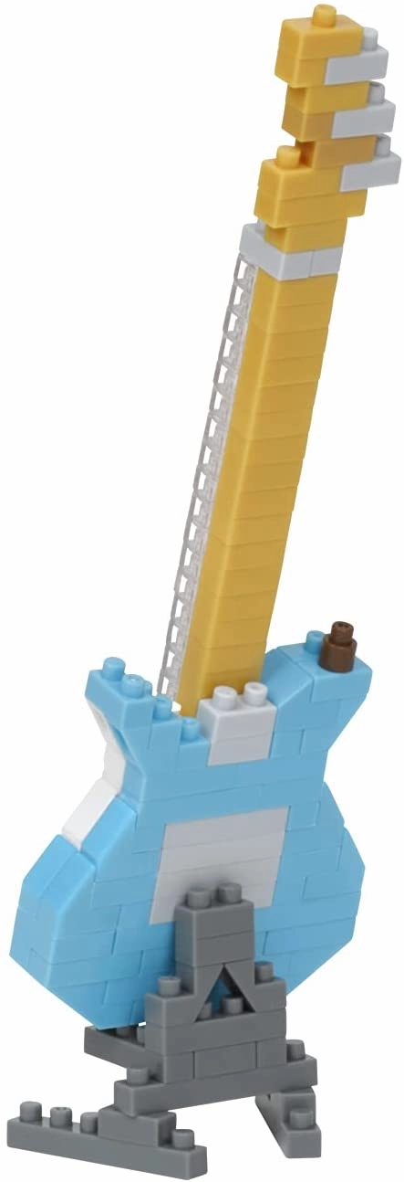 NanoBlock Electric Guitar Pastel Blue