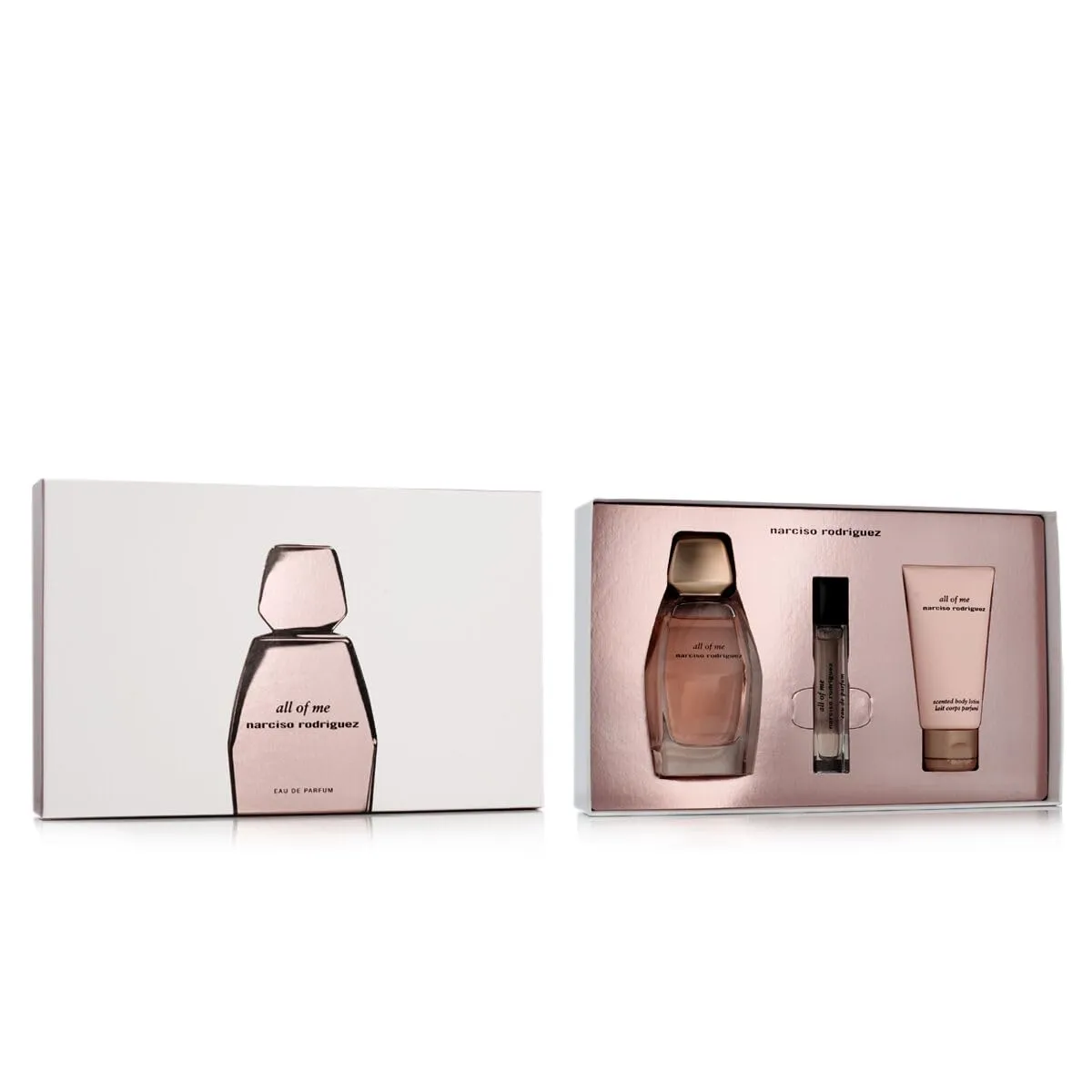 Narciso Rodriguez All Of Me Gift Set (EDP 3 Fl. Oz   Body Lotion 1.6 Fl.Oz   EDP mini 0.33 Fl. Oz)