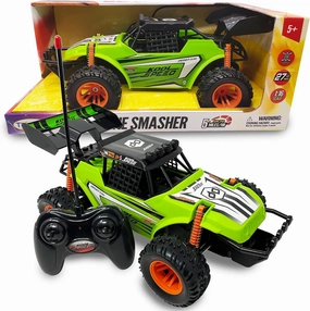 Nature Bound RC Cars 1:16 Scale Dune Smasher Off-Roader 2WD All-Terrain Electric Toy Car - Perfect for Rock Crawling and Road Racing 27MHz Radio Control - Eye-Catching Graphics Gift Idea for Kids