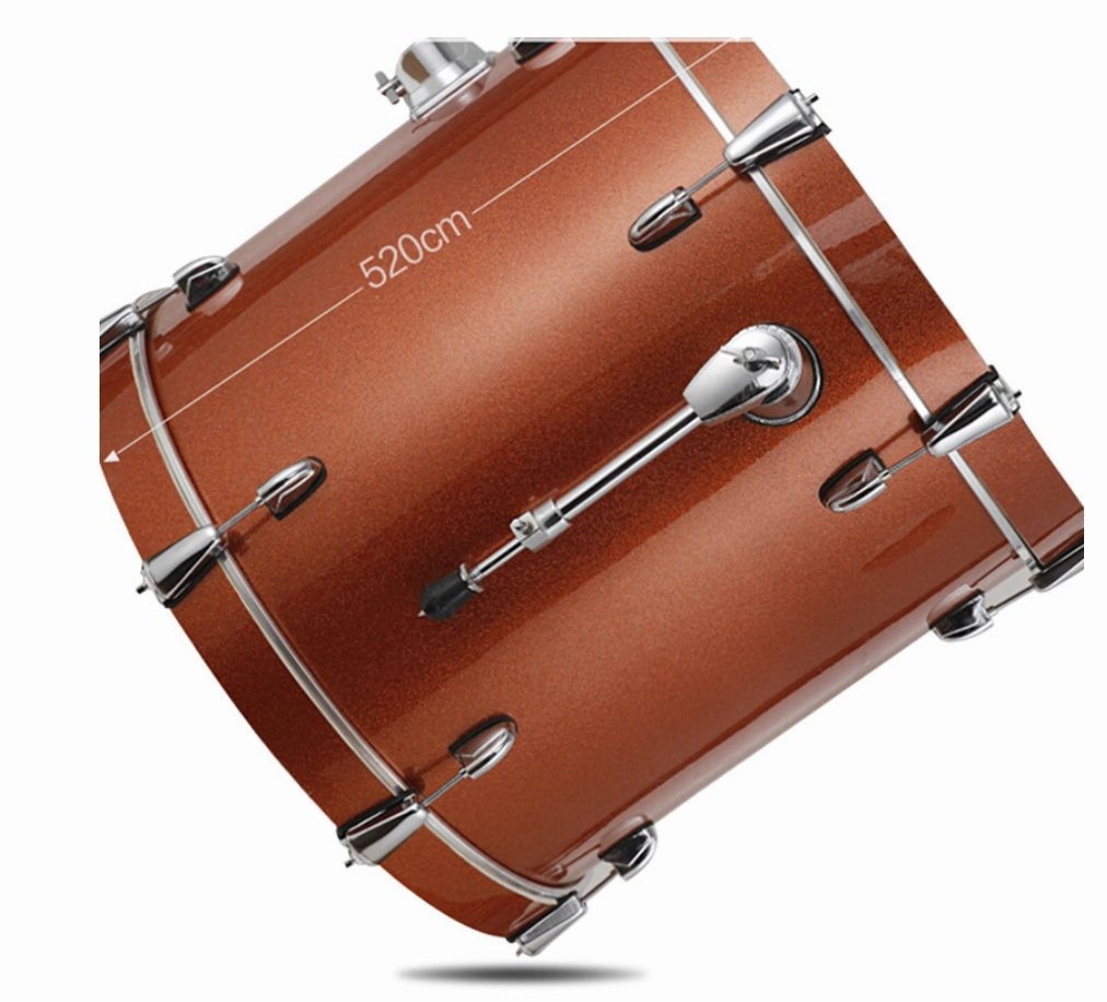 New Professional Level Jazz Drum Set - Many Colours - Logo Customise