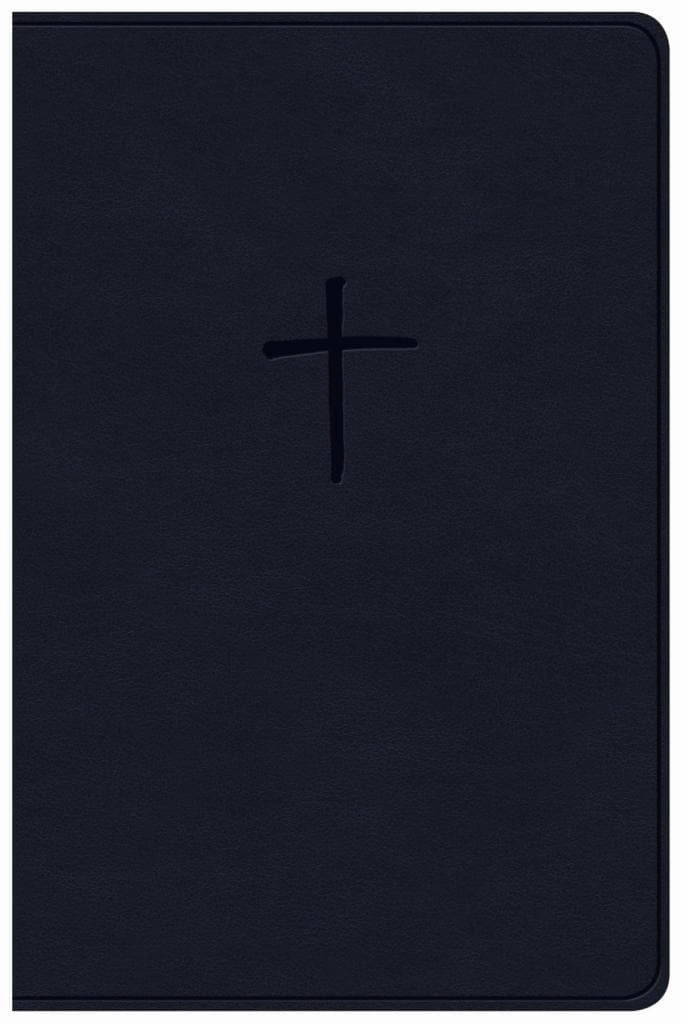 NKJV Compact Bible, Value Edition Navy Leathertouch