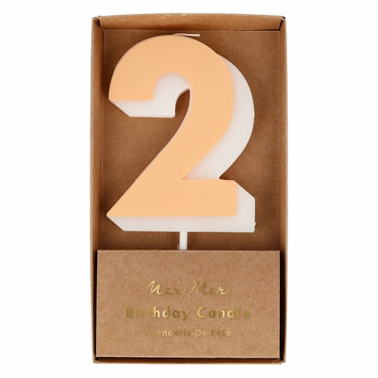 NUMBER CANDLE 2