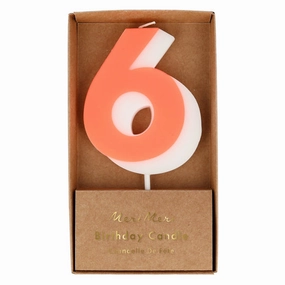 NUMBER CANDLE 6